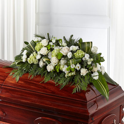Hopeful Gesture Casket Spray –  Joya Flowers, Central Islip NY