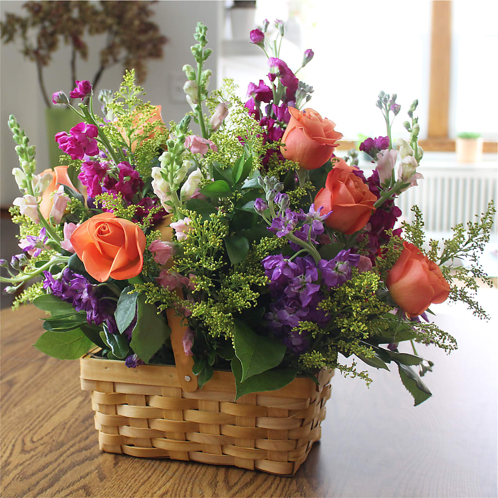 Garden of Life Basket –  Joya Flowers, Central Islip NY