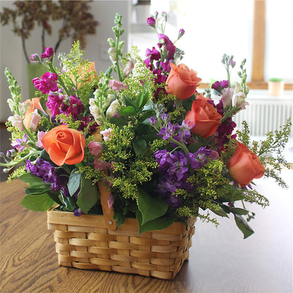 Garden of Life Basket –  Joya Flowers, Central Islip NY