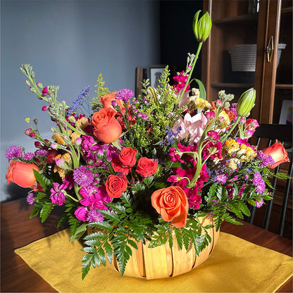 Garden of Life Basket –  Joya Flowers, Central Islip NY