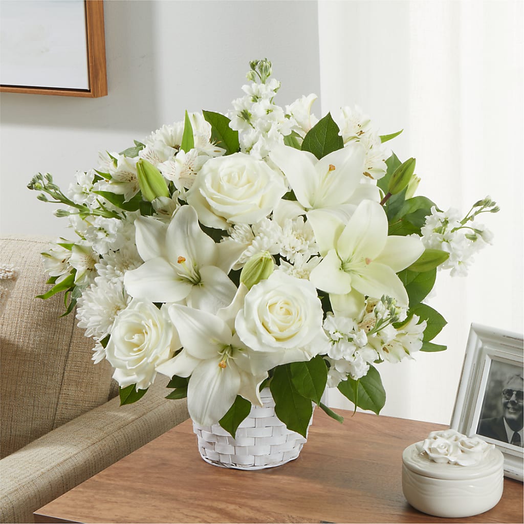 Peaceful Reflections Arrangement –  Joya Flowers, Central Islip NY