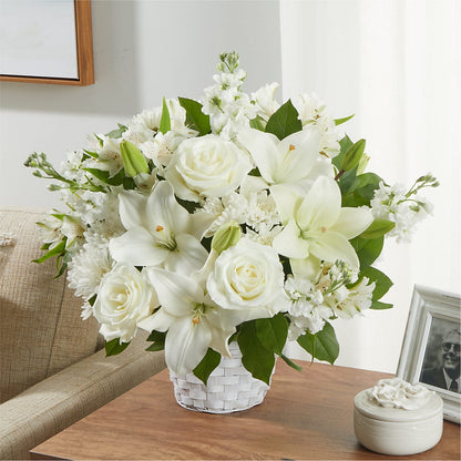 Peaceful Reflections Arrangement –  Joya Flowers, Central Islip NY