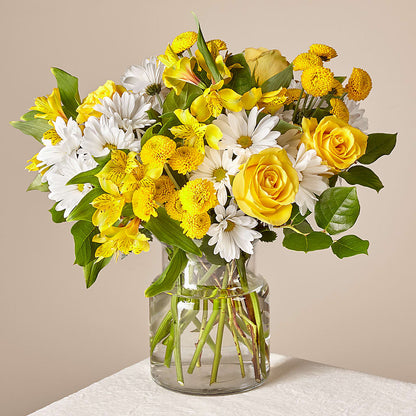 Sunny Sentiments Bouquet –  Joya Flowers, Central Islip NY