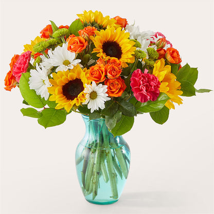 Sun-drenched Blooms Bouquet –  Joya Flowers, Central Islip NY