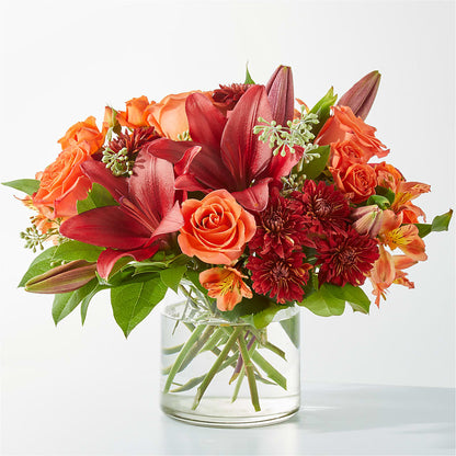 Crimson Leaves Bouquet –  Joya Flowers, Central Islip NY