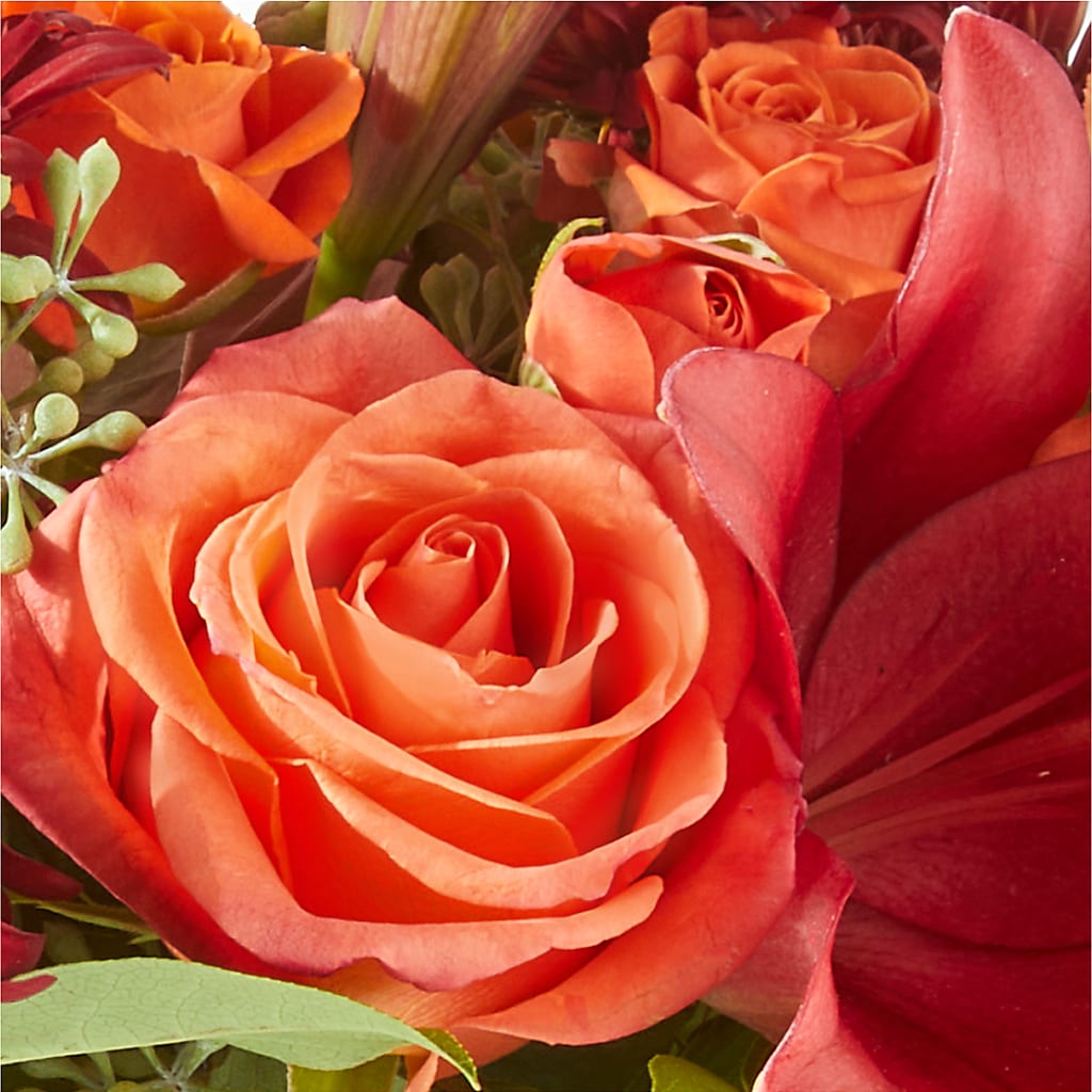 Crimson Leaves Bouquet –  Joya Flowers, Central Islip NY