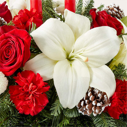 Seasonal Festivities Centerpiece –  Joya Flowers, Central Islip NY