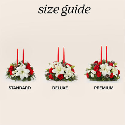 Seasonal Festivities Centerpiece –  Joya Flowers, Central Islip NY