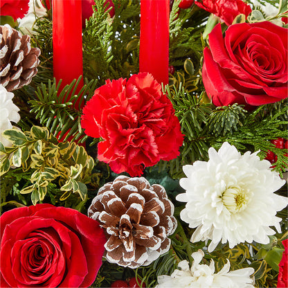 Holiday Soiree Centerpiece –  Joya Flowers, Central Islip NY