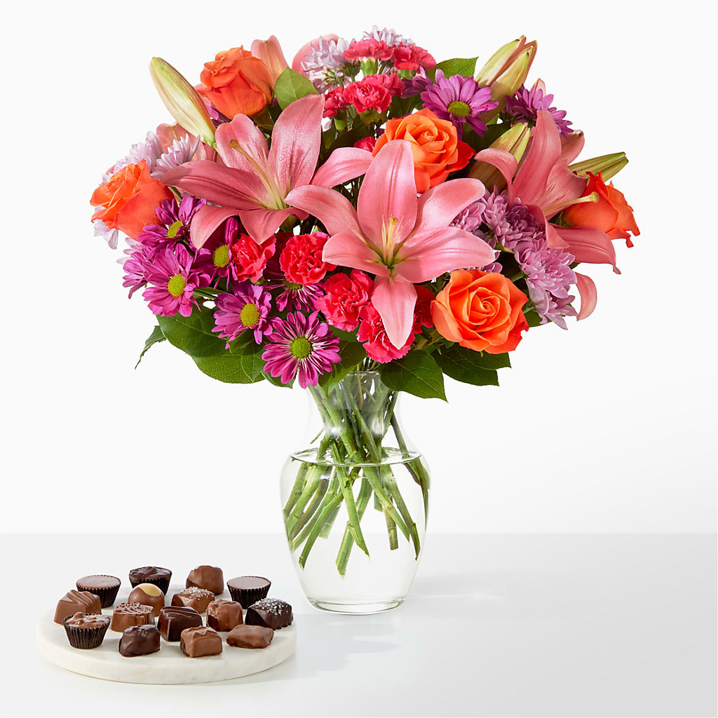 One and Only Bouquet and Chocolate Bundle