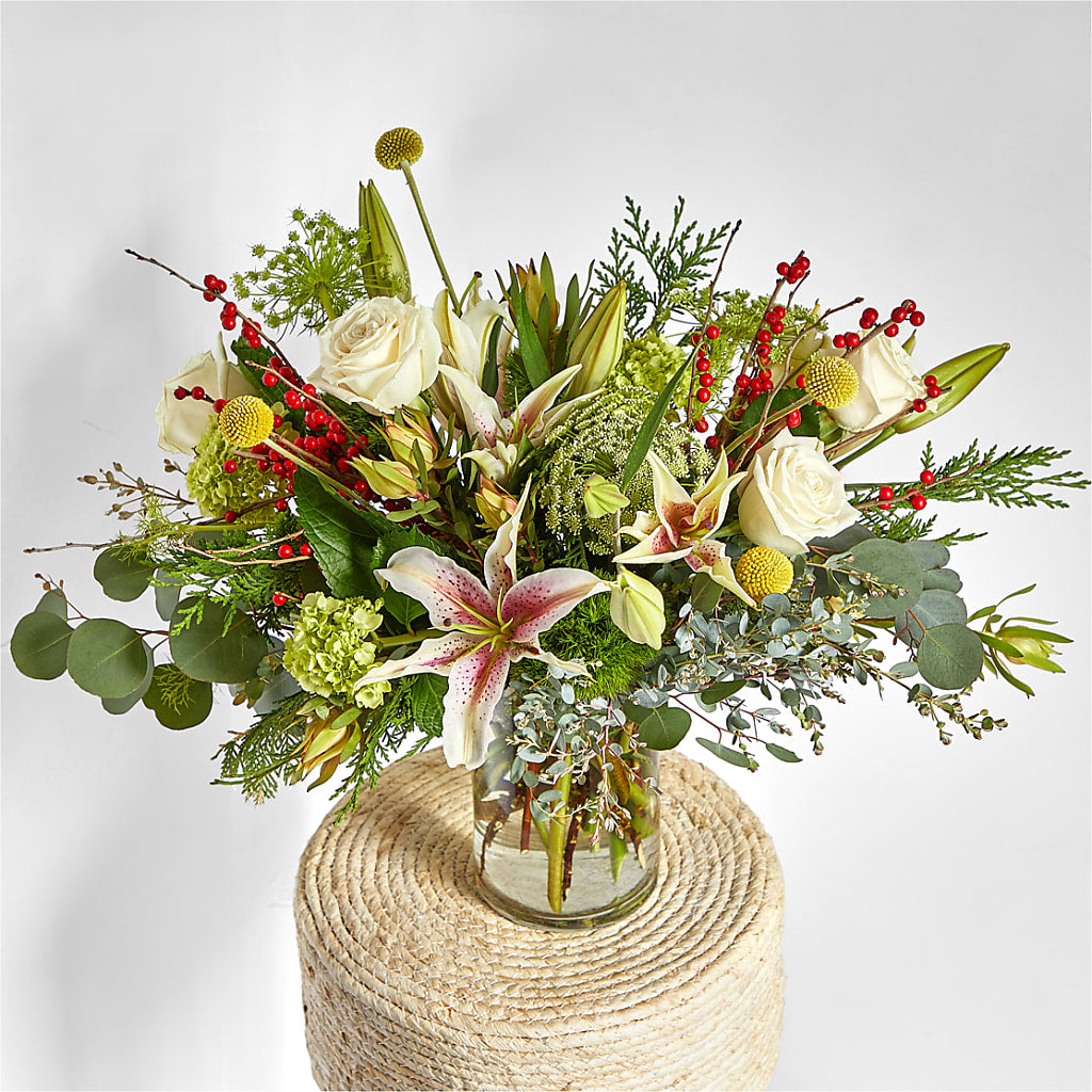 Berry & Bright Bouquet –  Joya Flowers, Central Islip NY