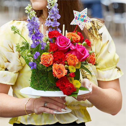 Best Year Yet Floral Cake –  Joya Flowers, Central Islip NY