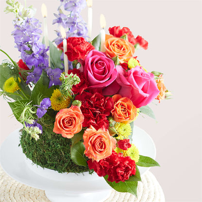 Best Year Yet Floral Cake –  Joya Flowers, Central Islip NY
