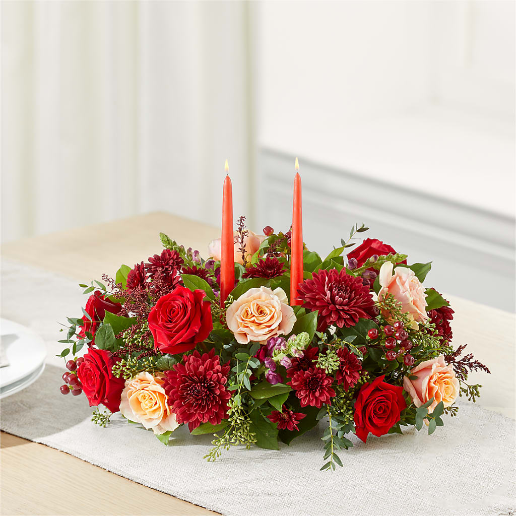 Most Thankful Centerpiece –  Joya Flowers, Central Islip NY
