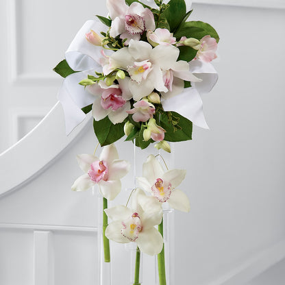 Perfect Entrance Pew Arrangement –  Joya Flowers, Central Islip NY
