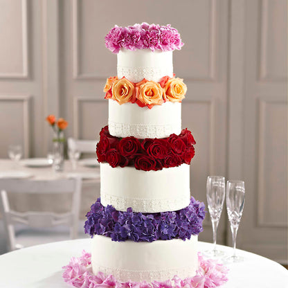 Infinite Love Cake Décor –  Joya Flowers, Central Islip NY