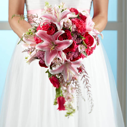Lily & Rose Bouquet –  Joya Flowers, Central Islip NY