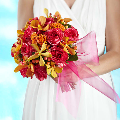 Brilliant Shades of Love Bouquet –  Joya Flowers, Central Islip NY
