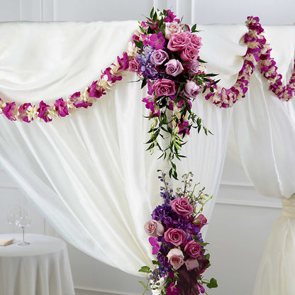 Color & Light Chuppah Decor –  Joya Flowers, Central Islip NY