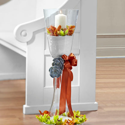 Matrimony Pew Decor –  Joya Flowers, Central Islip NY