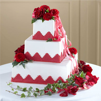 Forever Happiness Cake Decor –  Joya Flowers, Central Islip NY